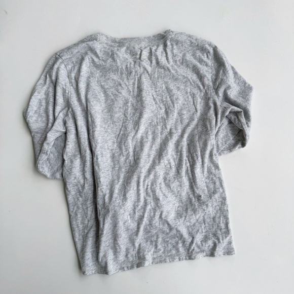 Abercrombie & Fitch Kids Light Gray Long Sleeve Tee - Picture 6 of 6